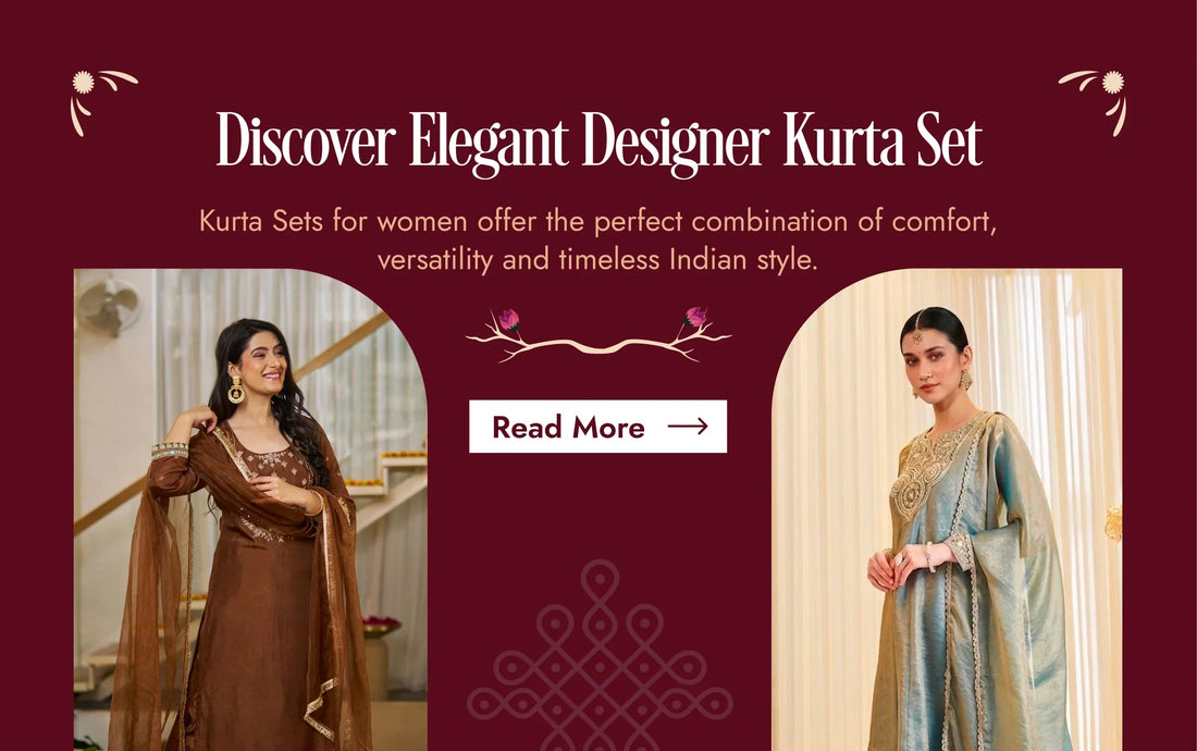 Discover Elegant Designer Kurta Set Styles, Styling Tips and Outfit Ideas for Festive, Wedding, Office and Everyday Wear